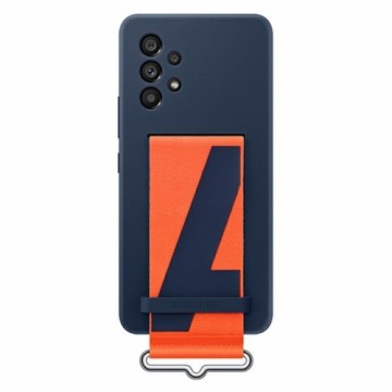 Samsung Silicone Cover Strap for Galaxy A53 5G navy blue