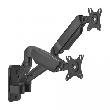 Hismart Dual 17”-32” Monitor Spring-Assisted Arm Mount