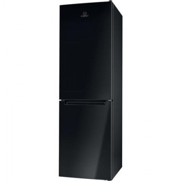 INDESIT | Refrigerator | LI8 SN2E K 1 | Energy efficiency class E | Free standing | Combi | Height 188.9 cm | Fridge net capacity 230 L | Freezer net capacity 98 L | 40 dB | Black