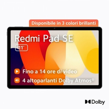 Planšete Xiaomi Redmi Pad SE 11" Qualcomm Snapdragon 680 4 GB RAM 128 GB Violets