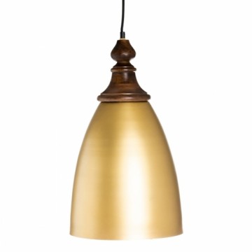 Bigbuy Home Потолочный светильник Позолоченный Железо Древесина манго 40 W 220-240 V 30 x 30 x 53 cm