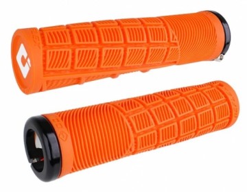 Stūres rokturi ODI Reflex v2.1 MTB Lock-on 135mm White/Orange