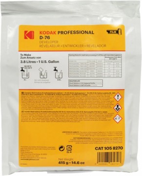 Kodak film developer D-76 3.8L (powder)