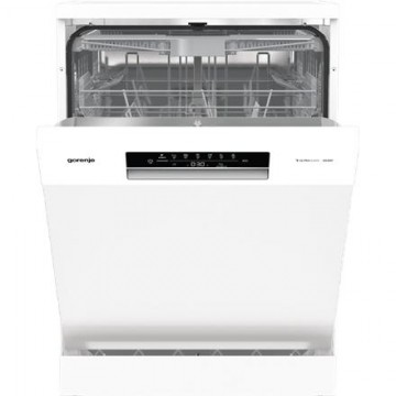 Gorenje AquaStop function | White | Display | Energy efficiency class E | Number of place settings 16 | Number of programs 6 | Dishwasher | GS643E90W | Free standing | Width 60 cm
