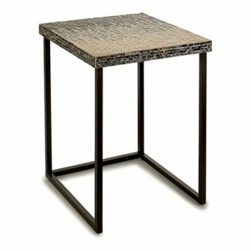Gift Decor Mazs galdiņš Pelēks Metāls Perlamutrs skaidu plātnes (47 x 62 x 47 cm)