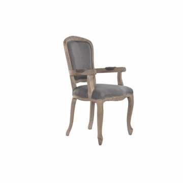 ēdamistabas krēsls DKD Home Decor Tumši pelēks 57 x 57 x 94 cm