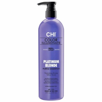 Krāsu Neitralizējošs Šampūns Farouk Chi Color Illuminate Platinum Blonde 739 ml