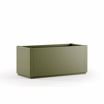 Stefanplast Puķu kaste taisnstūrveida Ethica 80x36x35cm zaļa