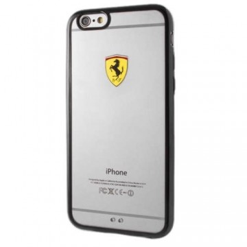 Ferrari Hardcase FEHCP6BK iPhone 6|6S racing shield transparent black