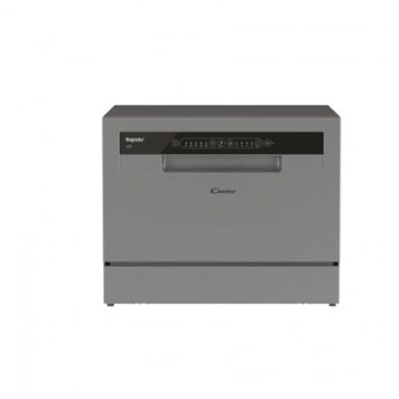 Candy Dishwasher | 6E51LS | Table | Width 55 cm | Number of place settings 6 | Number of programs 8 | Energy efficiency class E | Silver