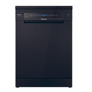 Candy Dishwasher | CF 5C6F0B | Free standing | Width 59.7 cm | Number of place settings 15 | Number of programs 8 | Energy efficiency class C | Display | Black