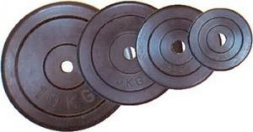 Diski gumijas apvalkā 25kg DM50MM  image 1