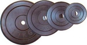Rubber discs 25kg DM50MM 