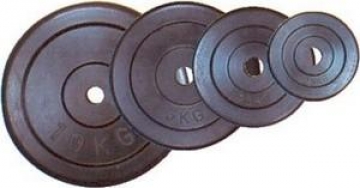 Rubber discs 15kg DM30MM 